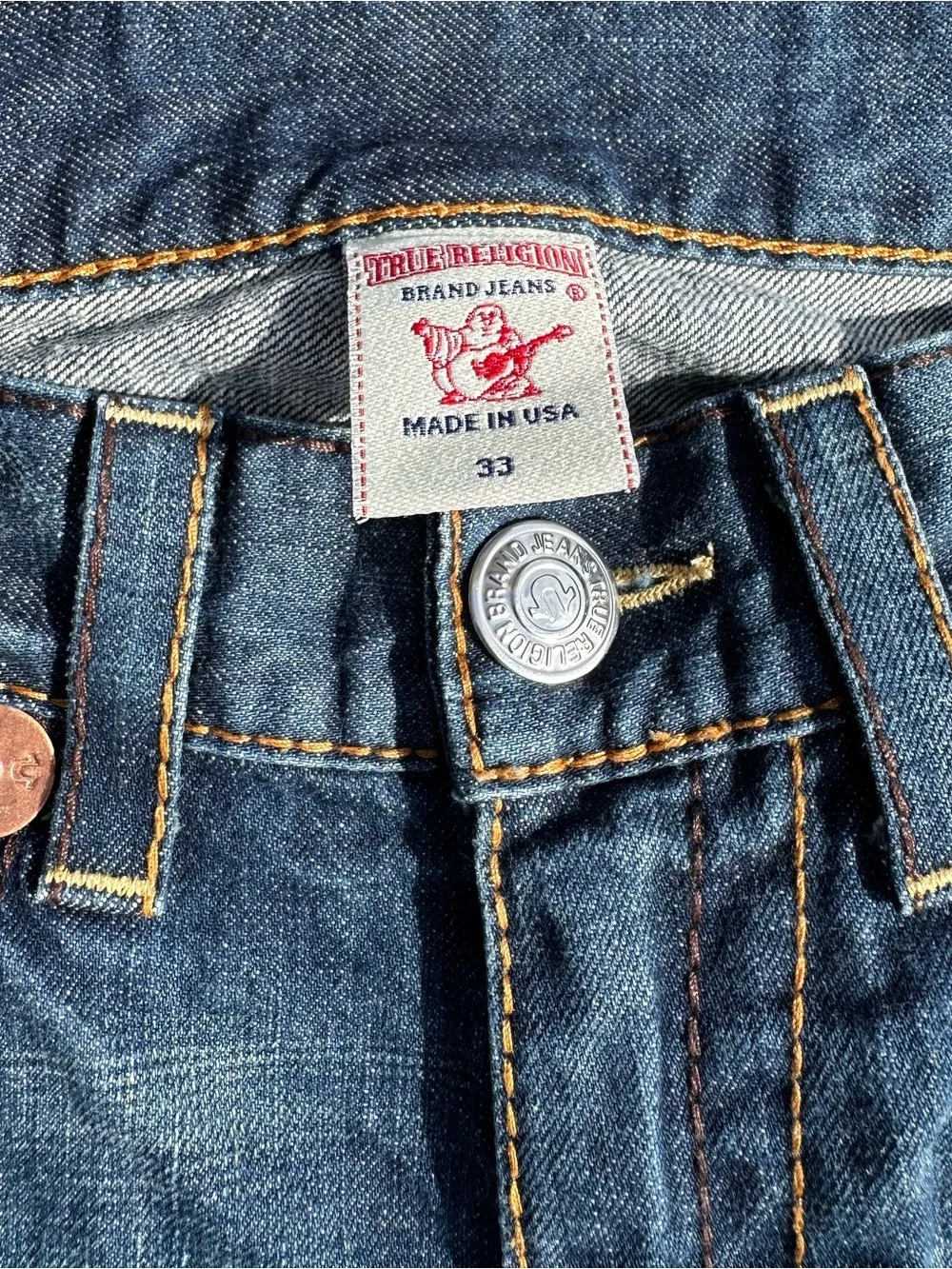 Men's True Religion Washed Bootcut Jeans